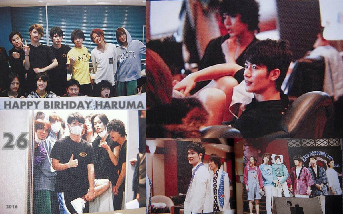faito111's tweet photo. Happy Birhday Haruma :) <3 https://t.co/Z8k9U916Av