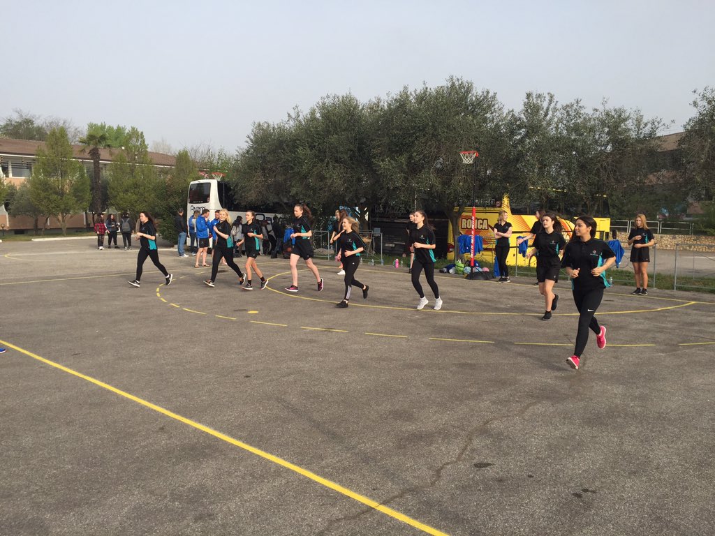 TSLA_PE's tweet image. Netball training is underway at 9am. Schedule change means U16 boys train at 10 &amp;amp; play a game tonight. #italytsla16