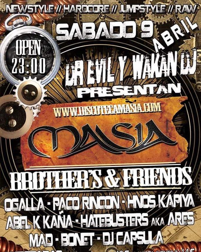 Os espero a última hora de la noche para liarla en Masia!!