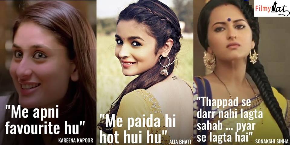 Which dialogue you like the most ..
#SonakshiSinha #AliaBhatt #KareenaKapoor