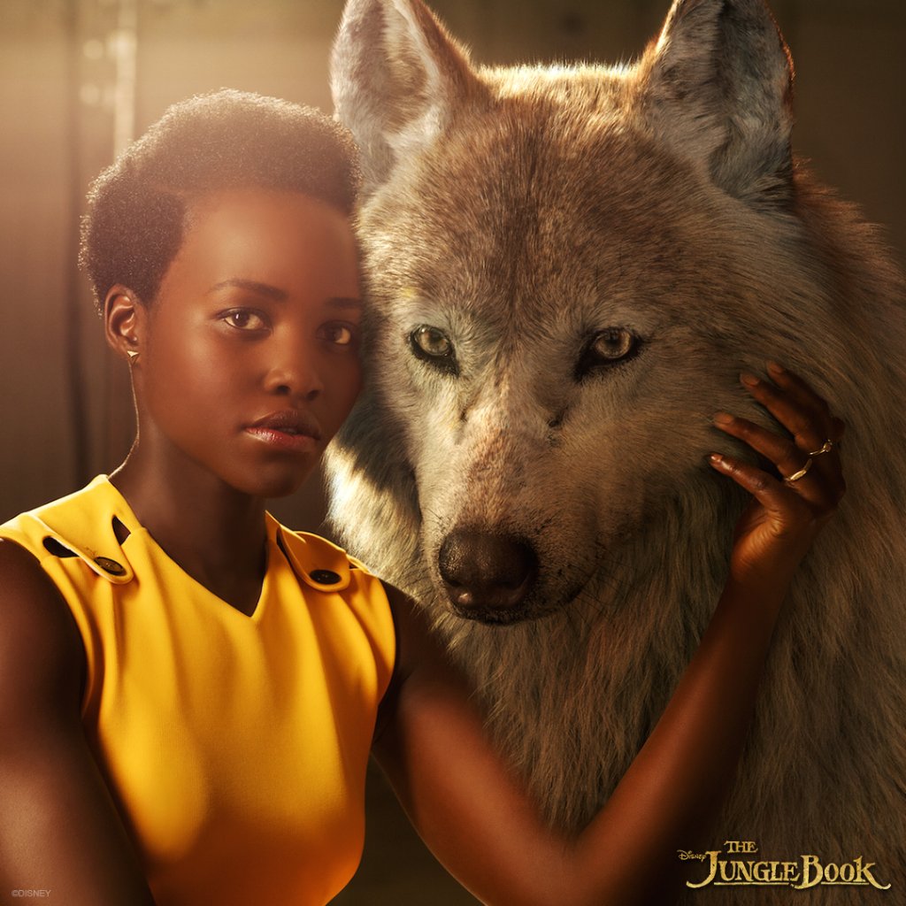 DisneyStudiosMY's tweet photo. @Lupita_Nyongo is Raksha, the protector and eternal mother of her pack. The #JungleBookMY in cinemas 7 April. https://t.co/1f5qM1nScG