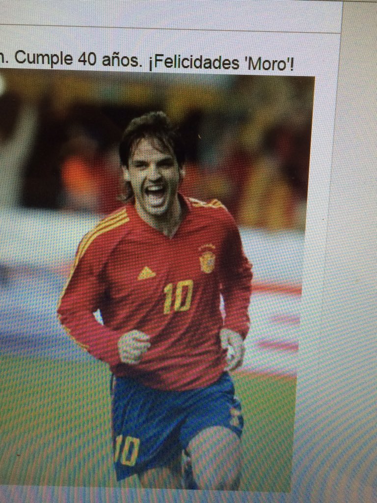 sanmartonio's tweet photo. Felicidades idolo!! Fernando Morientes! https://t.co/UTaFwEzl5Z