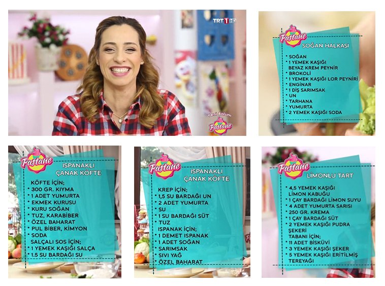 Birbirinden lezzetli tariflerimizi not aldınız mı? #pastane <a href="/trt1/">TRT 1</a> <a href="/ddorhun/">Deniz Orhun®️</a>