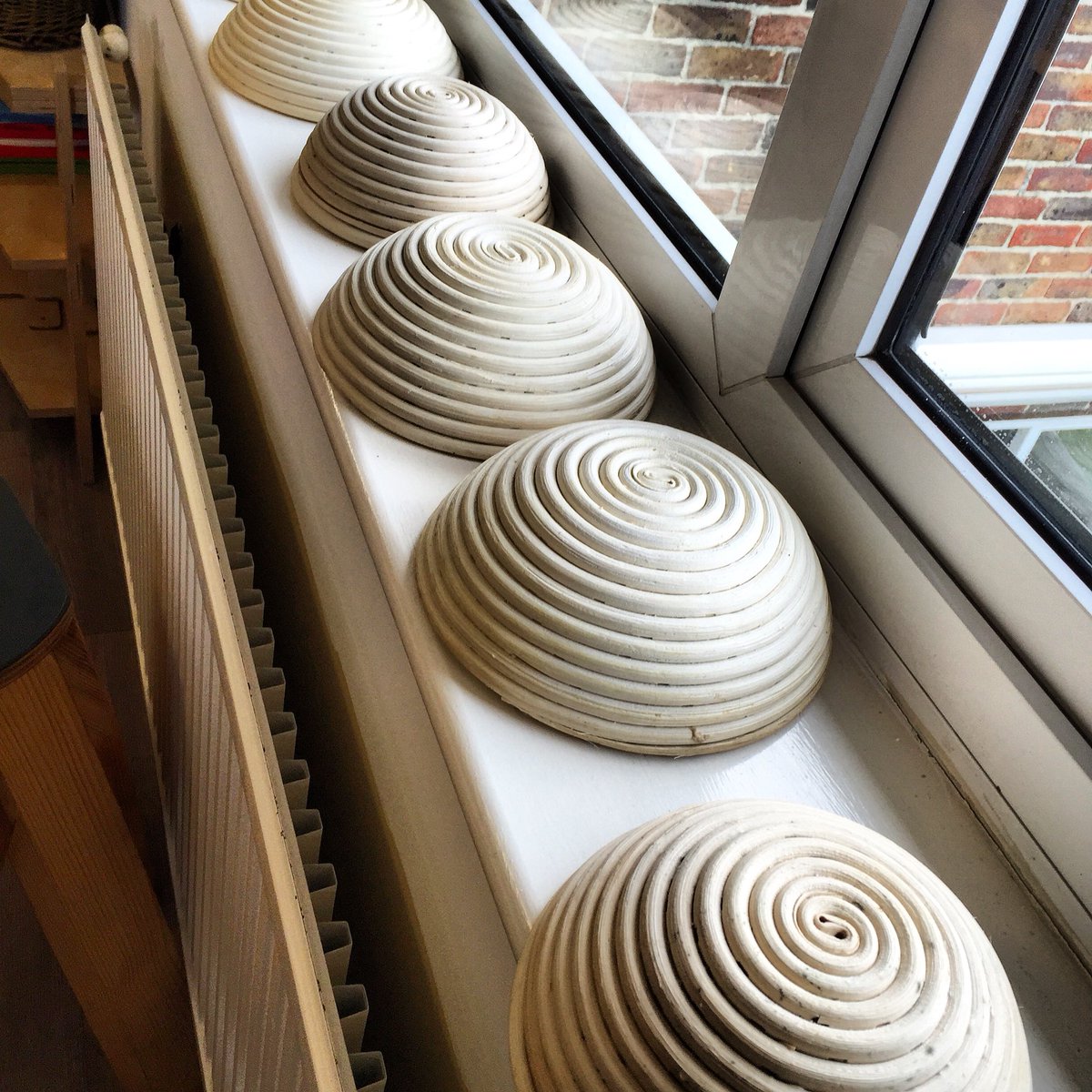 canterbakingsch's tweet image. Bread Battons drying after our Sourdough workshop #realbread #sourdoughbread  #breadworkshop