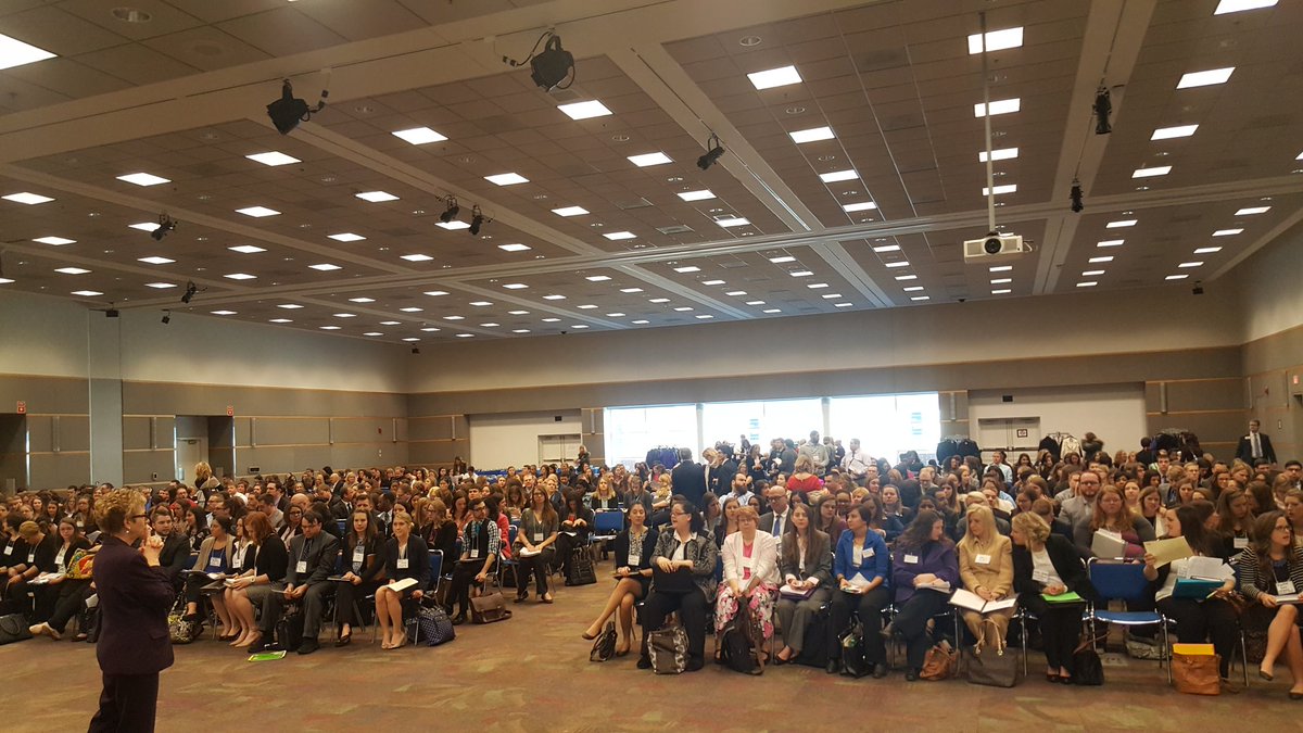 Recruiting at the Northeast Ohio Teacher Education Job Fair.  It is 23 degrees and the place is packed.  #gcpsjobs