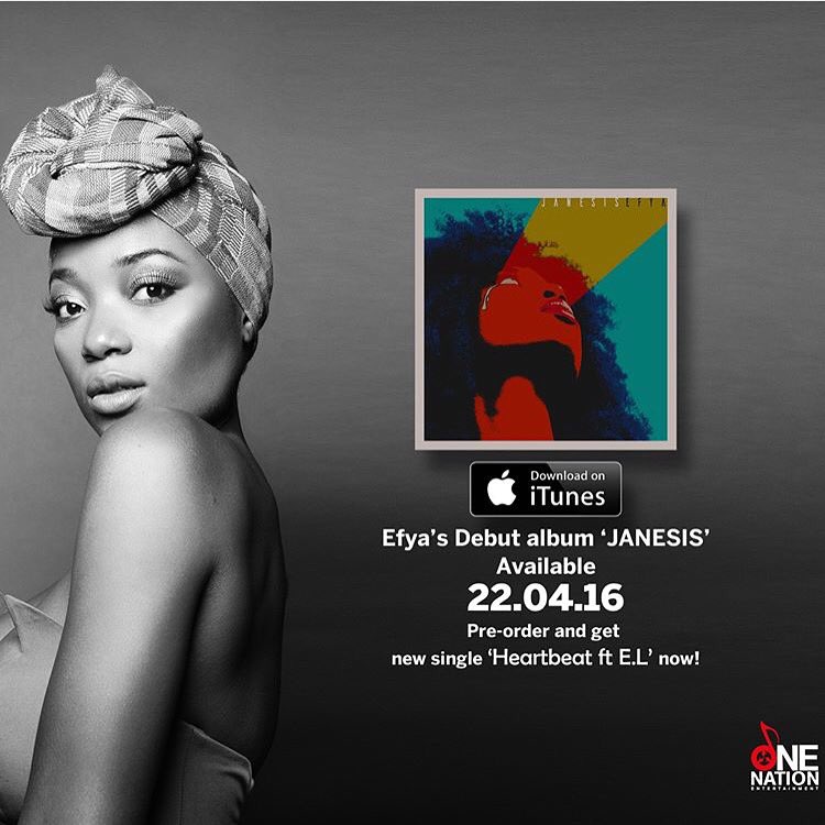 EFYA_Nokturnal's tweet image. Pre-order #Janesis, the highly anticipated new album by #Efya on iTunes! smarturl.it/Janesis @EFYA_Nokturnal