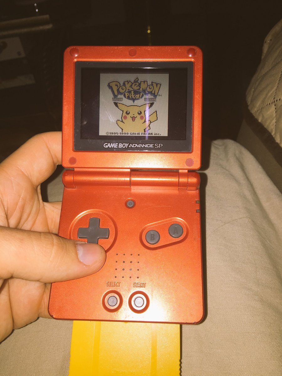 stephenfholland's tweet photo. @Pokemon where I started and arguably the best version! This is the real game that needs a remake! #PokemonYellow https://t.co/7w2BS0sVKi