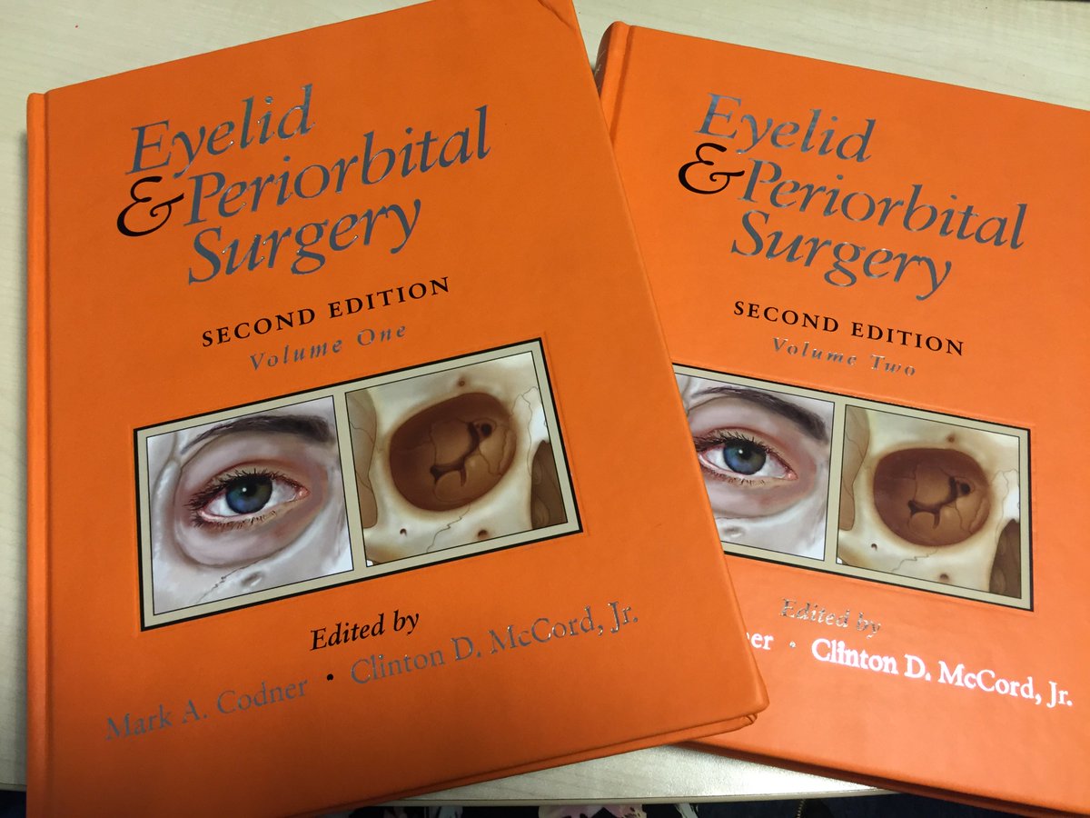 CRC_PlasticSurg's tweet photo. #HotOffThePress #Eyelid &amp; #Periorbital #Surgery JUST landed from the printers. Pre order: https://t.co/EaS7BYPtqy https://t.co/LbkZKjrGB8