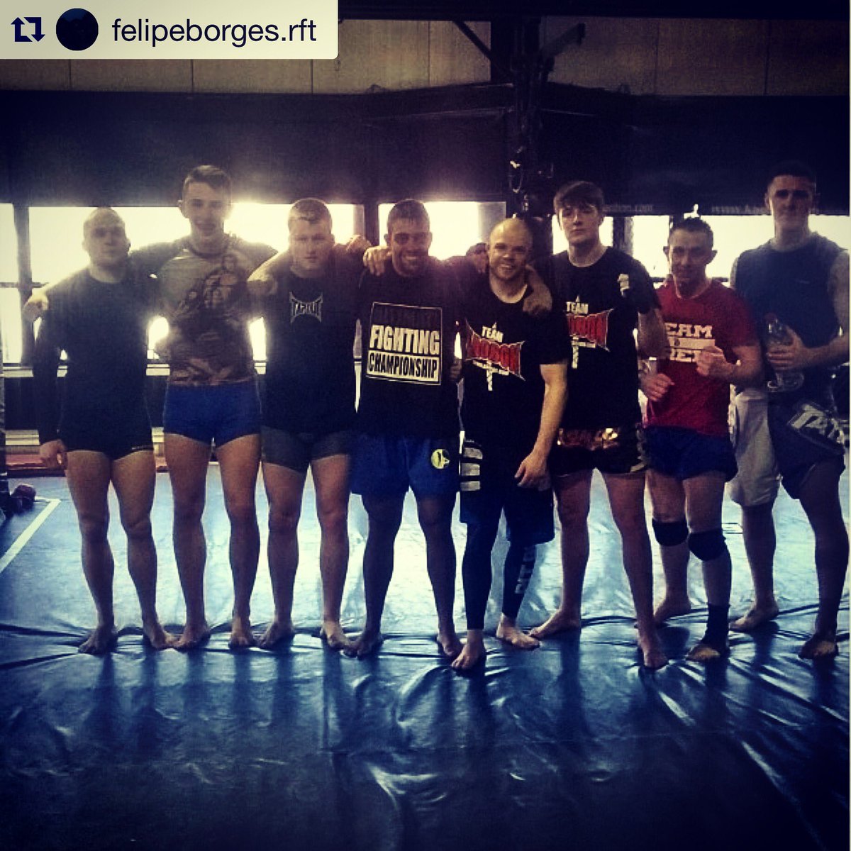 Alimacleans's tweet photo. The terror Tuesday squad@Kaobon #mma #martialarts #BJJ #wrestling #lutalivre #takedowns #ufc #teamkaobon #alimaclean https://t.co/Qcr5c5XiBf