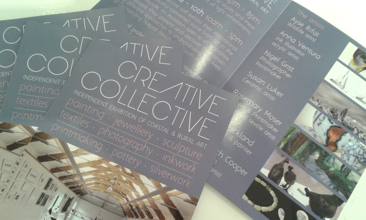 Lovely exhibition in fabulous location creativecollectivesouthhams.co.uk