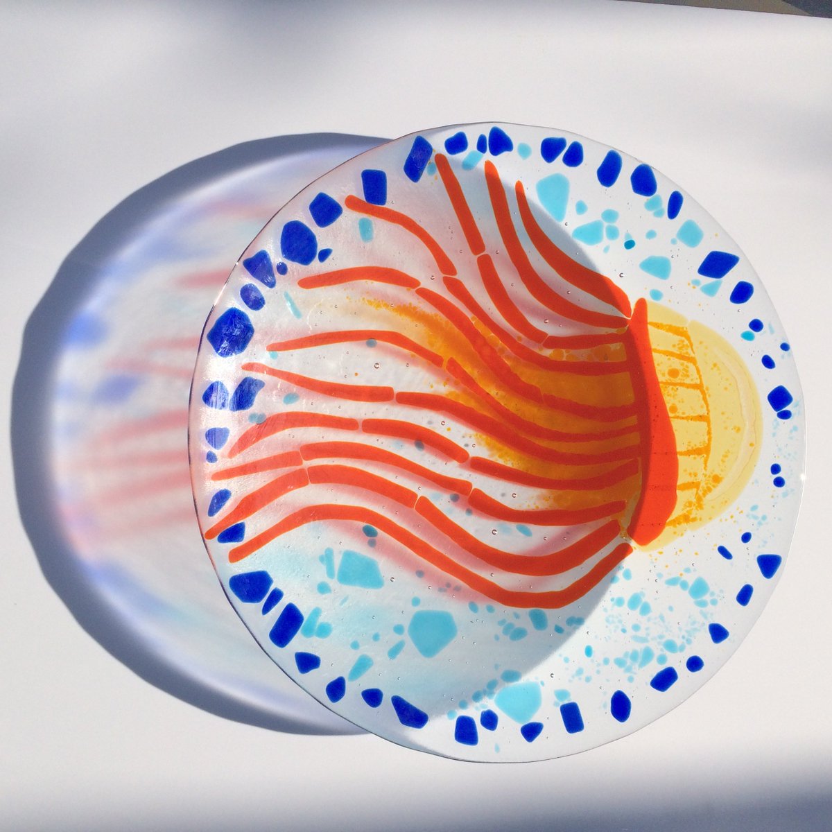 angelabradyRIBA's tweet photo. Some of my #FuseGlass pieces for #Artshow coming up Fri 22 April at https://t.co/fwR1mo19ru @IrishArtsReview Welcome https://t.co/dR4cdVxhQj