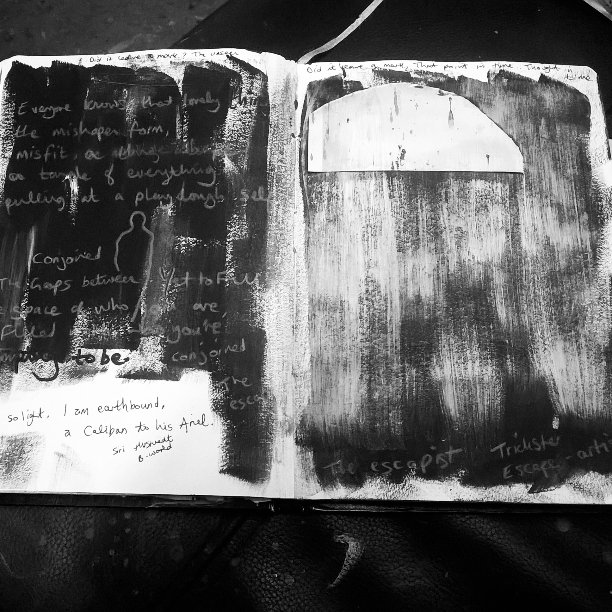ToniCogdell's tweet photo. Thoughts in Sketchbook form
#studiodreaming #art #studio #sketchbook #makingart #bath #bristol #spring https://t.co/vxAgKXW7UA