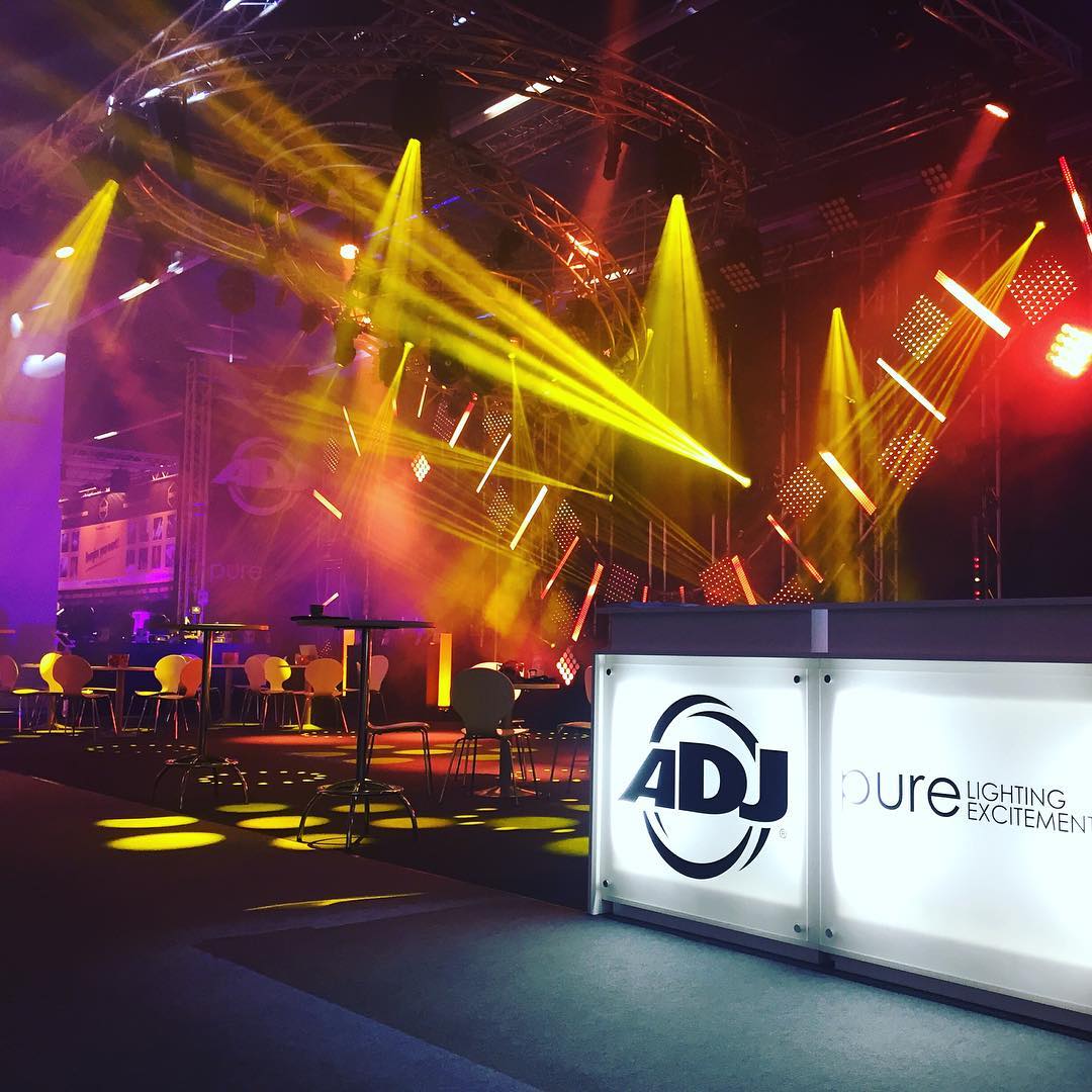Time to create pure lighting excitement at Prolight + Sound 2016! (Hall 5.0, Stand B88). #adj #prolightandsound