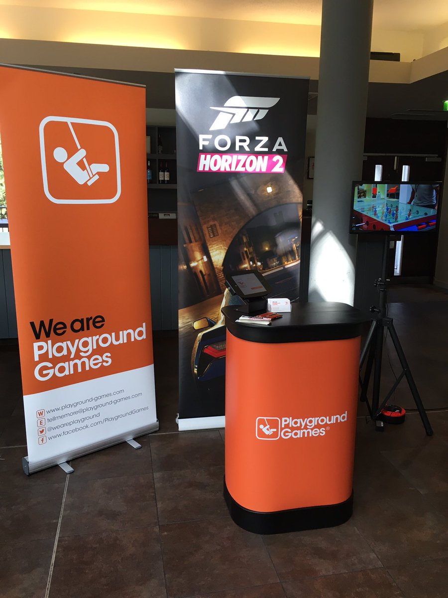 WeArePlayground's tweet photo. Today we're supporting @FSGStudio with their Careers Fair at Jephson Gardens in Leamington. https://t.co/YcLaoyaTyt
