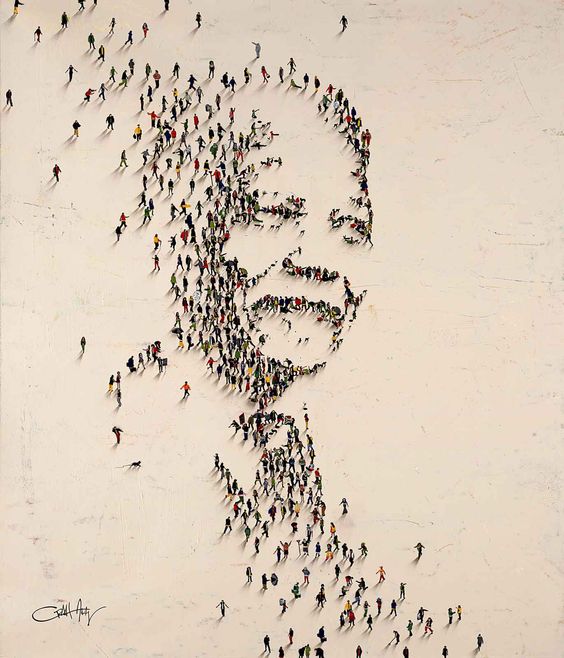 _Artish's tweet photo. People as Pixels, by #CraigAllen's 
Love is work!! 
#PeopleasPixels #photography #Artishcrush https://t.co/DbEvQUsUfc