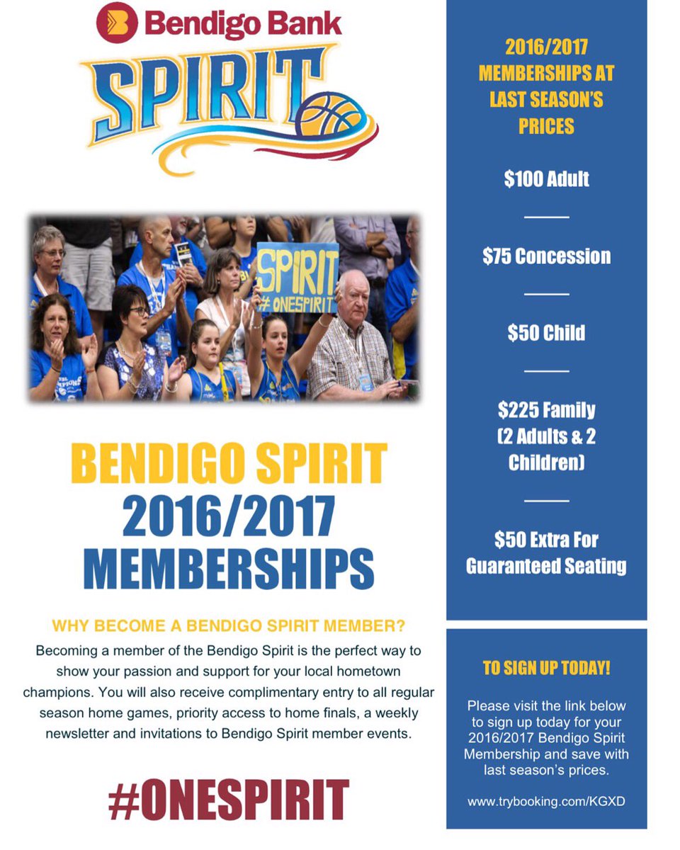 BendigoSpirit's tweet photo. 1 fan will win a family membership by RT this post with #onespirit hashtag. New deals at https://t.co/77Y7cc27qZ https://t.co/dOZGvlo8gQ