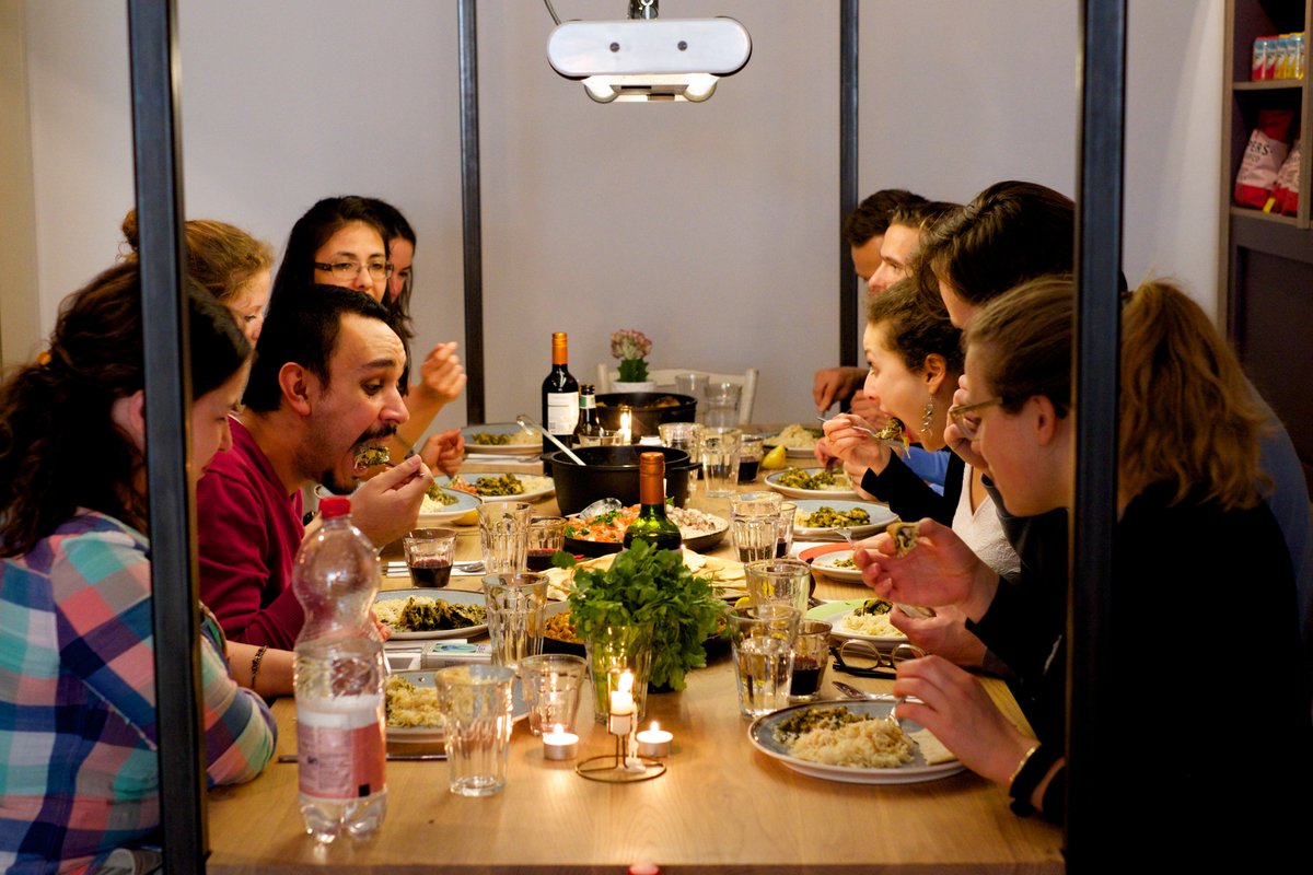 Dit weekend organiseerde ik de eerste workshop Syrisch koken in #stevesstove. Door Nour &amp; Nouf groot succes!