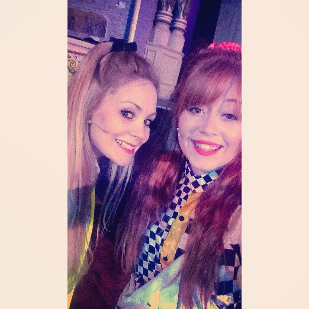 s0phbutler's tweet photo. My onstage partner in crime @claire_savage (aka Urleen) love working with this super talented gal❤️ #footloose #uhhu https://t.co/m19Tzzm7PE