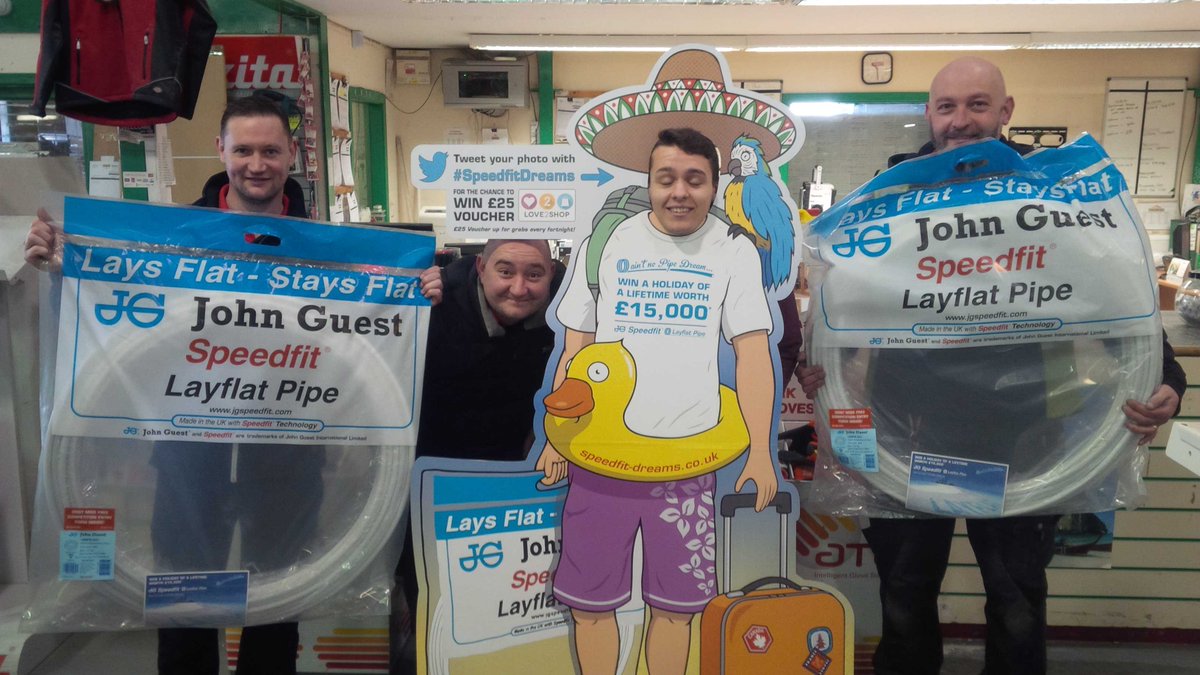 <a href="/JGSpeedfit/">JG Speedfit</a> <a href="/huwsgrayflint/">Huws Gray Flint</a>
#speedfitdreams 
Team flint ready to go ain't no pipe dream