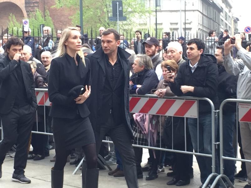 The Ac Milan Godfather On Twitter Andriy Shevchenko Arriving At The Funeral Service For Cesare Maldini Milannewsit Https T Co Fqkrx3rmid
