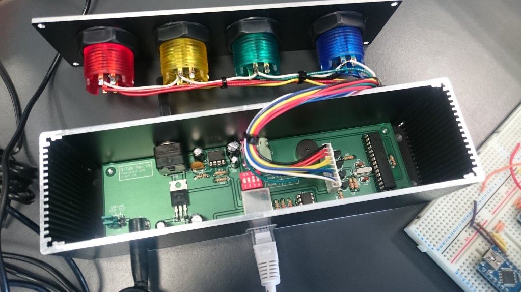 maplintweet's tweet photo. Congratulations to Ian, you're our Arduino Day winner with your stage prompt tool #BringYourBuild cc @Maplin_CRM https://t.co/nlaP3xUiNk