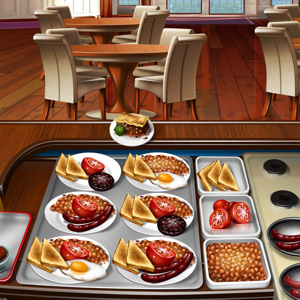 Cooking Fever On Twitter In The Breakfast Cafe You Can Start The