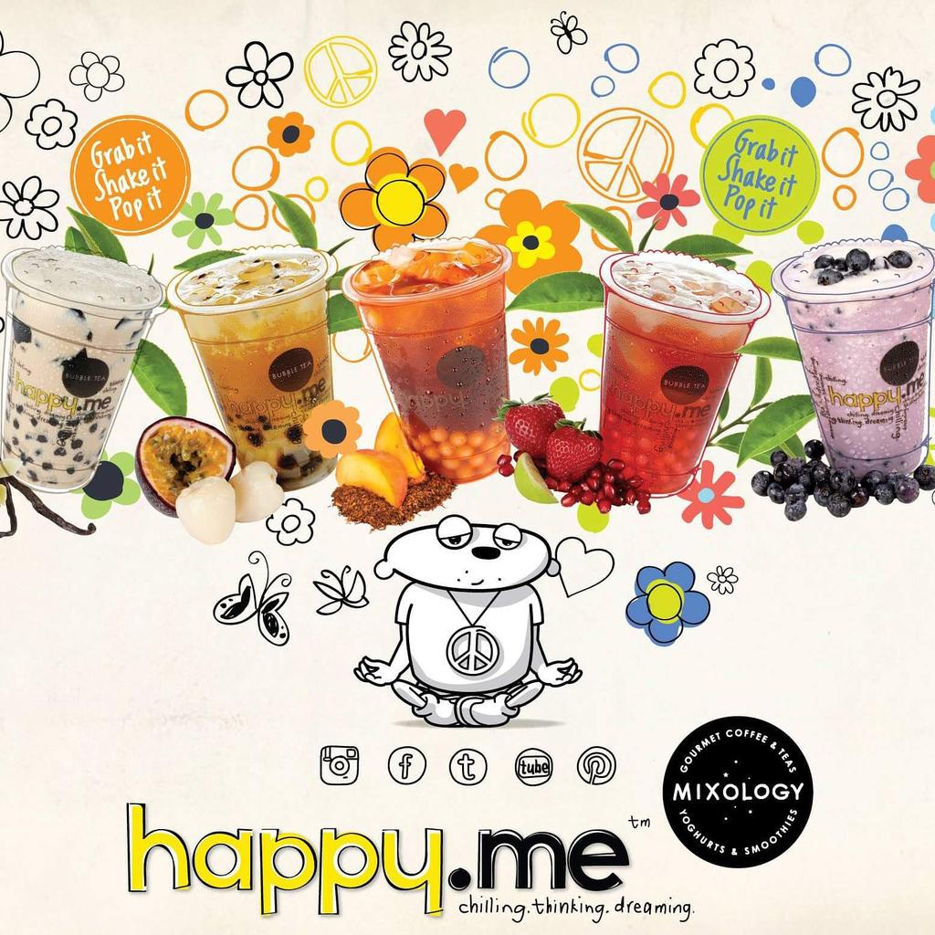 HappyMeSA's tweet image. Happy.Me DIY. Be your own mixologist. Hand brewed tea + flavour + fruity pearls = a drink that's uniquely you