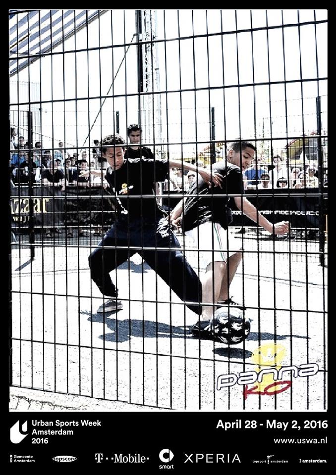 urbansportsweek's tweet photo. The European Championships Panna Knock Out 2016 are part of the Urban Sports Week. Bring your 'A' game! #USWA2016 https://t.co/Iy8PQEZ2i1