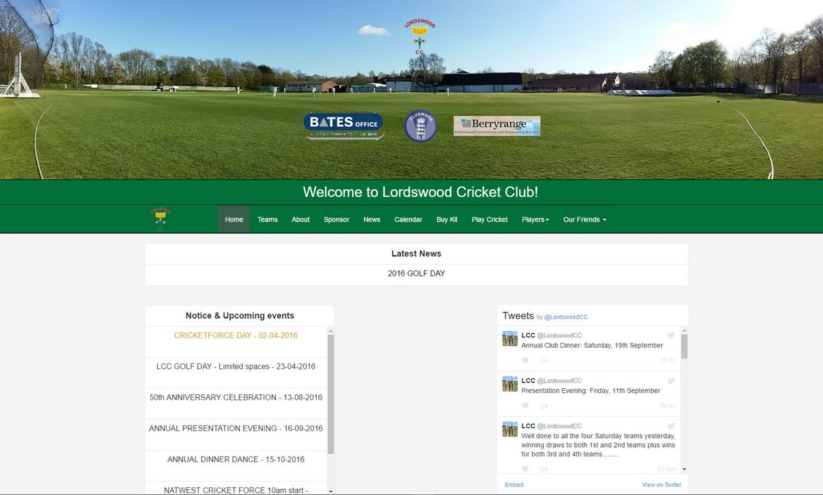 TheWebLancer's tweet photo. Check out the new Lordswood Cricket Club I made  @ https://t.co/HDoMZhpr6D https://t.co/wyaqhOvHFm