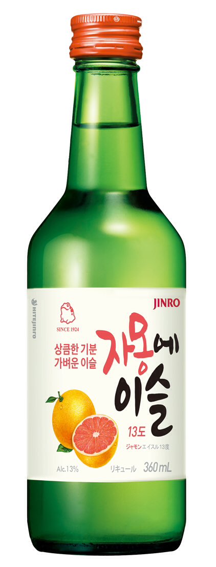 韓国のお酒に革命を起こしたフルーツ焼酎。JINROブースで美味しく飲みたい(笑) #kcon #kconjapan #cj #과일소주