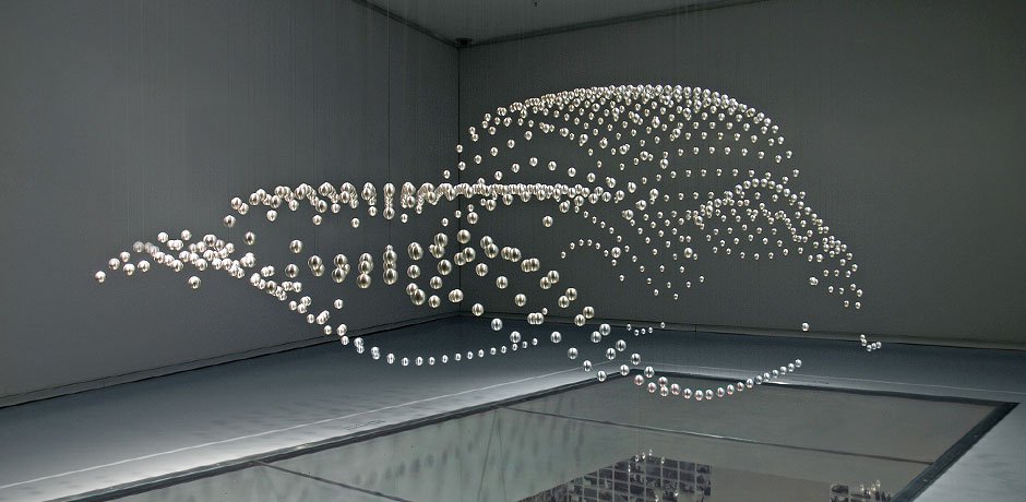 ForsdicksPine's tweet photo. The award winning Kinetic Sculpture at the BMW museum. #BMWInnovation https://t.co/K5NjkWFt7a https://t.co/6kRw6z1Fnb