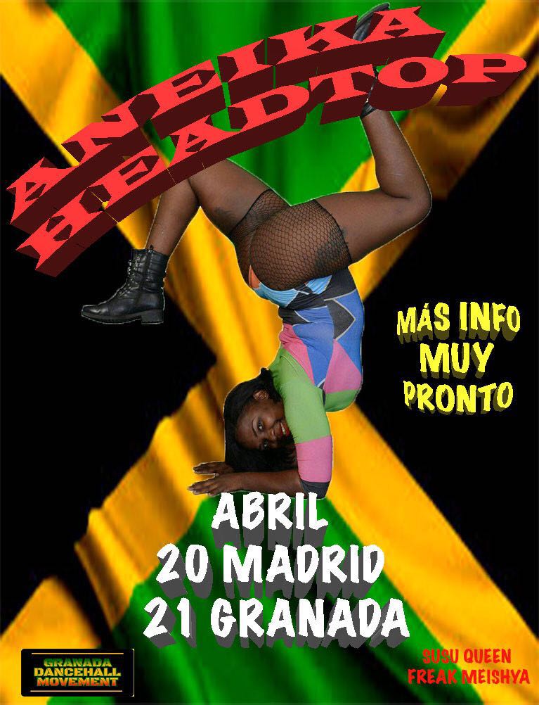 #masterclass #dhqstyle #Dancehall  #dhqheadtopaneika 🙆🔝#Madrid #Granada reserva granadancehallmovement@gmail.com