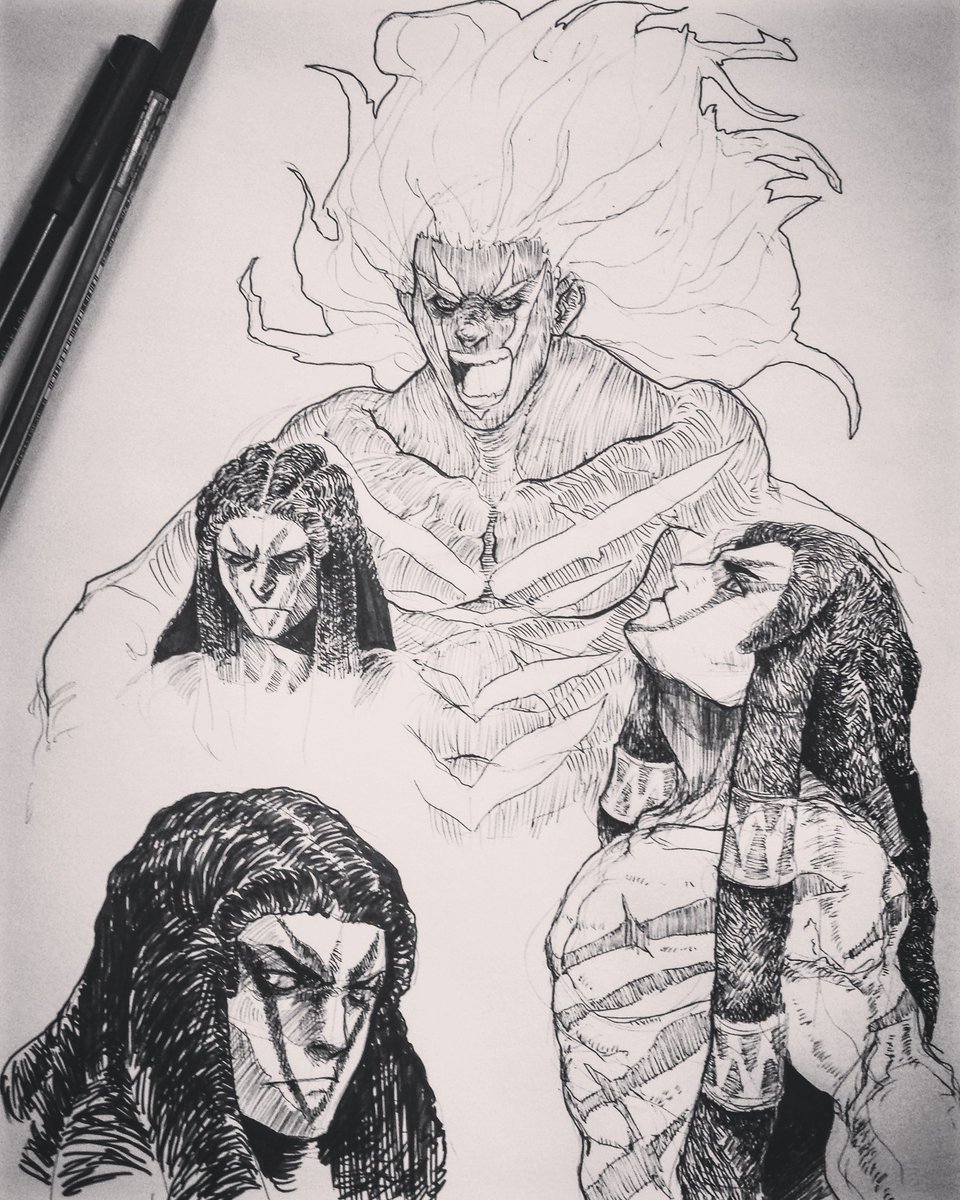 Necalli doodles @StreetFighter @SFAFofficial #streetfighter #sfv #streetfighterv #art #artwork #doodles
