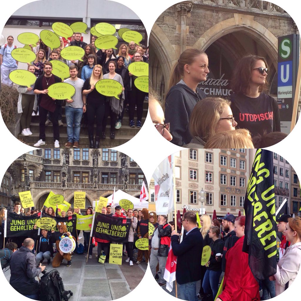 Verdijugendby's tweet photo. Schon 150 streikende Azubis in Bayern! #besserunbequem #tröd #verdijugendby https://t.co/fbNCYi2oqo