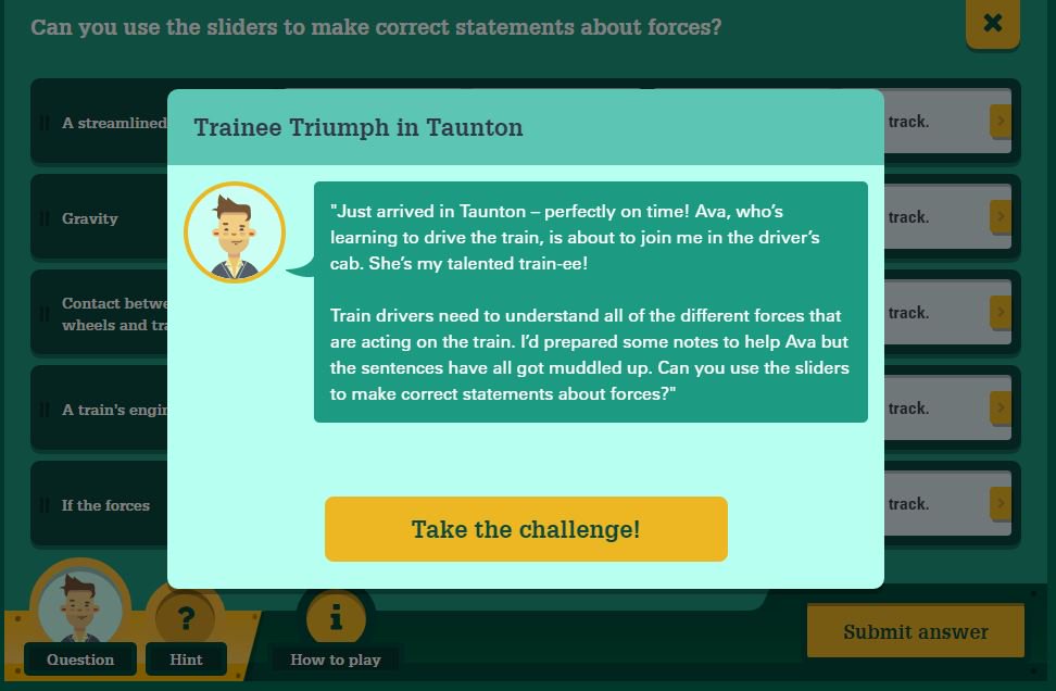 NSP_teachers's tweet photo. Introduce @GWRUK #RunTheRailways #STEM learning game to your class  #EduChat https://t.co/PBAW3AkfrJ https://t.co/6nKVr0C2bn