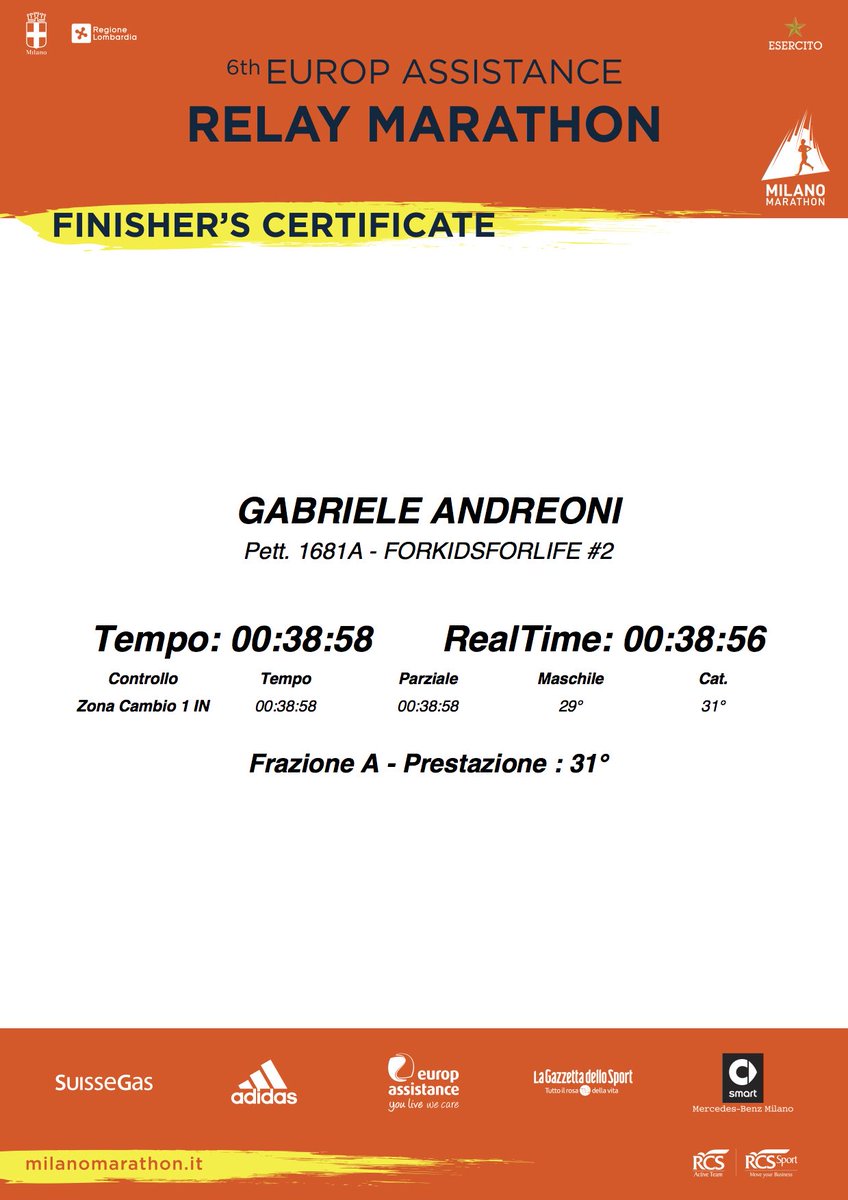 gabrioutside's tweet photo. Che poi non lo dice nessuno ma domenica scorsa, oltre a fare del bene, abbiamo anche corso.
#ForkidsForlife #run https://t.co/bZzoDxINTs