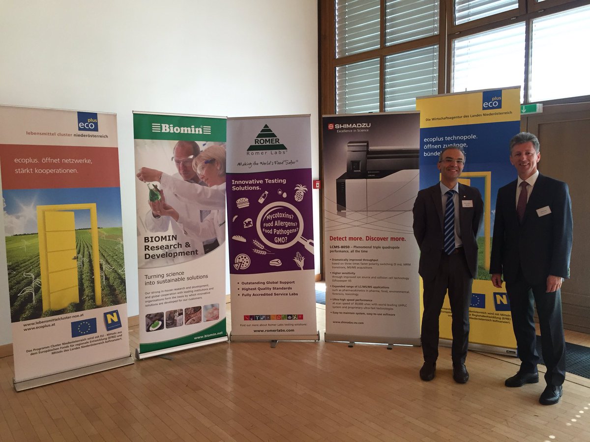 samgodefroy's tweet photo. Congratulations to Prof. Krska &amp; team for the great turnout at the Innovation in Food/Feed Safety Conf. https://t.co/TAaq2OtH3d