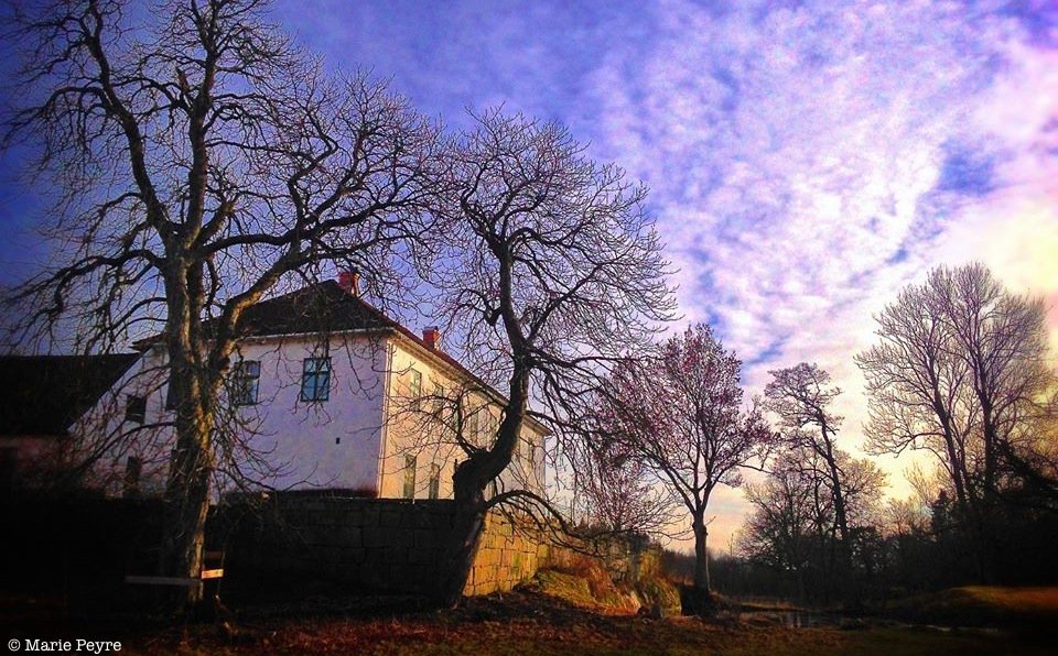 Nes Herregård, outside Fredrikstad. One of several manors found in Østfold 😊 Photo Marie Peyre #Norway #history