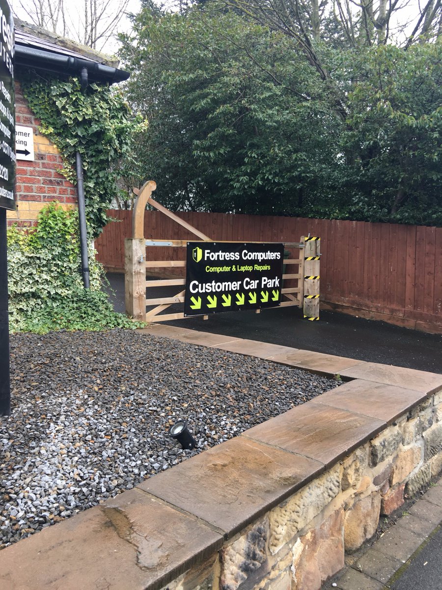 FortressComp's tweet image. Did you know we have a customer car park at the side of our shop #ponteland #nefollowers #biztalk #ne20