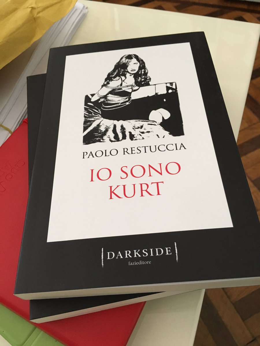 Alidiste's tweet photo. #KurtCobain Siamo tutti Kurt @LulLibrandi @paolo_restuccia @FaziEditore @CasaLettori #noir https://t.co/Bjz2Iumy5F