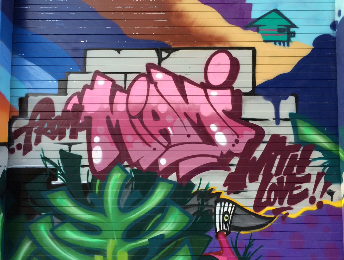 MCirkus's tweet photo. @NextBigDesign #FUSE16 TrenzWalk today w/ @ManOneArt in #Wynwood. #FUSEMoment paradise! https://t.co/Vpa9XzFqAo