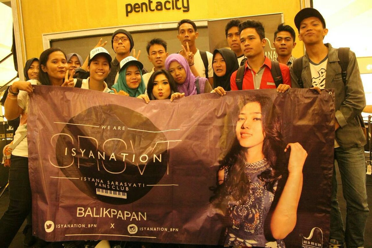 isyanation's tweet photo. promo album explore di @ISYANATION_BPN lucu banget isyannya 😳 https://t.co/pczL0OeHI5