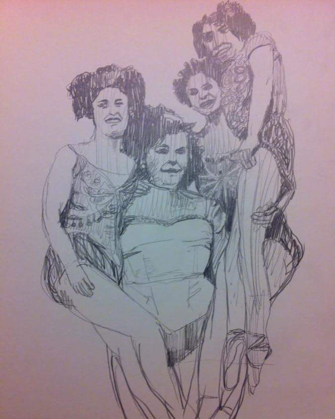 jammarq's tweet photo. Sisters

#drawonpaper #drawing #draw #dibujo #tekening #dessin #grafito #lápiz #doodle #graffiti #graffitiartist #g… https://t.co/Q6uW2veWub