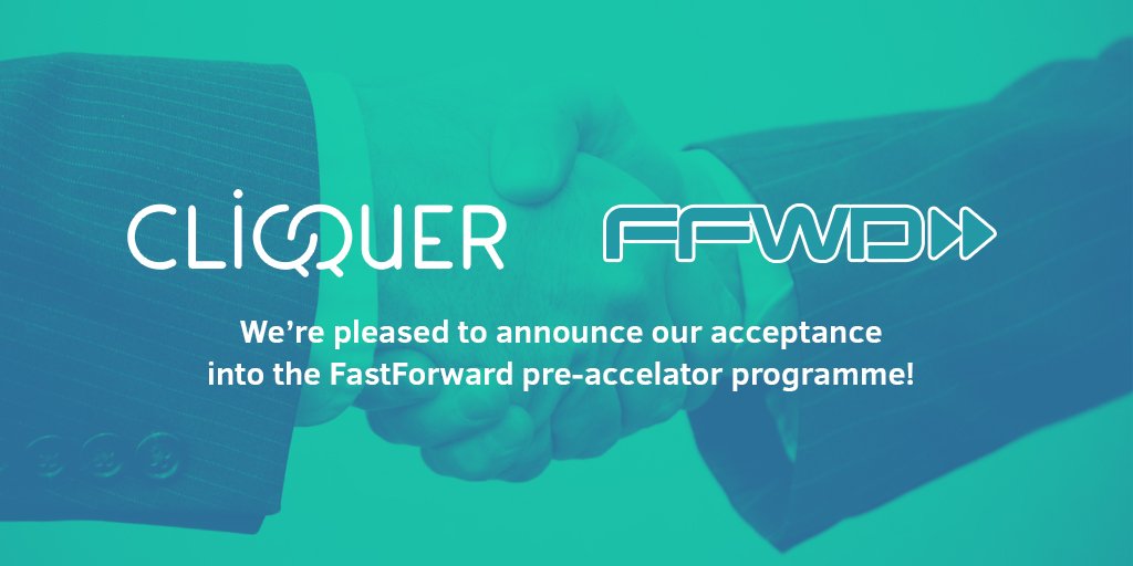 Cliqqit's tweet photo. Cliqquer is now part of the UK's leading pre-accelerator programme run by @FFWDLondon #Entrepreneur #start-up #jobs https://t.co/fKuQ8aWJwg