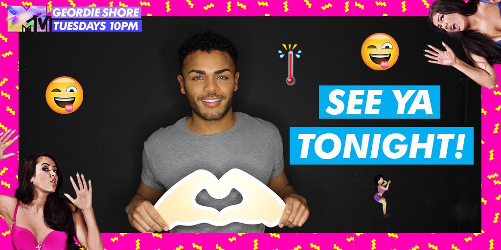 mtvgeordieshore's tweet photo. TONIGHT. 10PM. MTV. BUZZING. #GeordieShore https://t.co/ARh54mMxKb