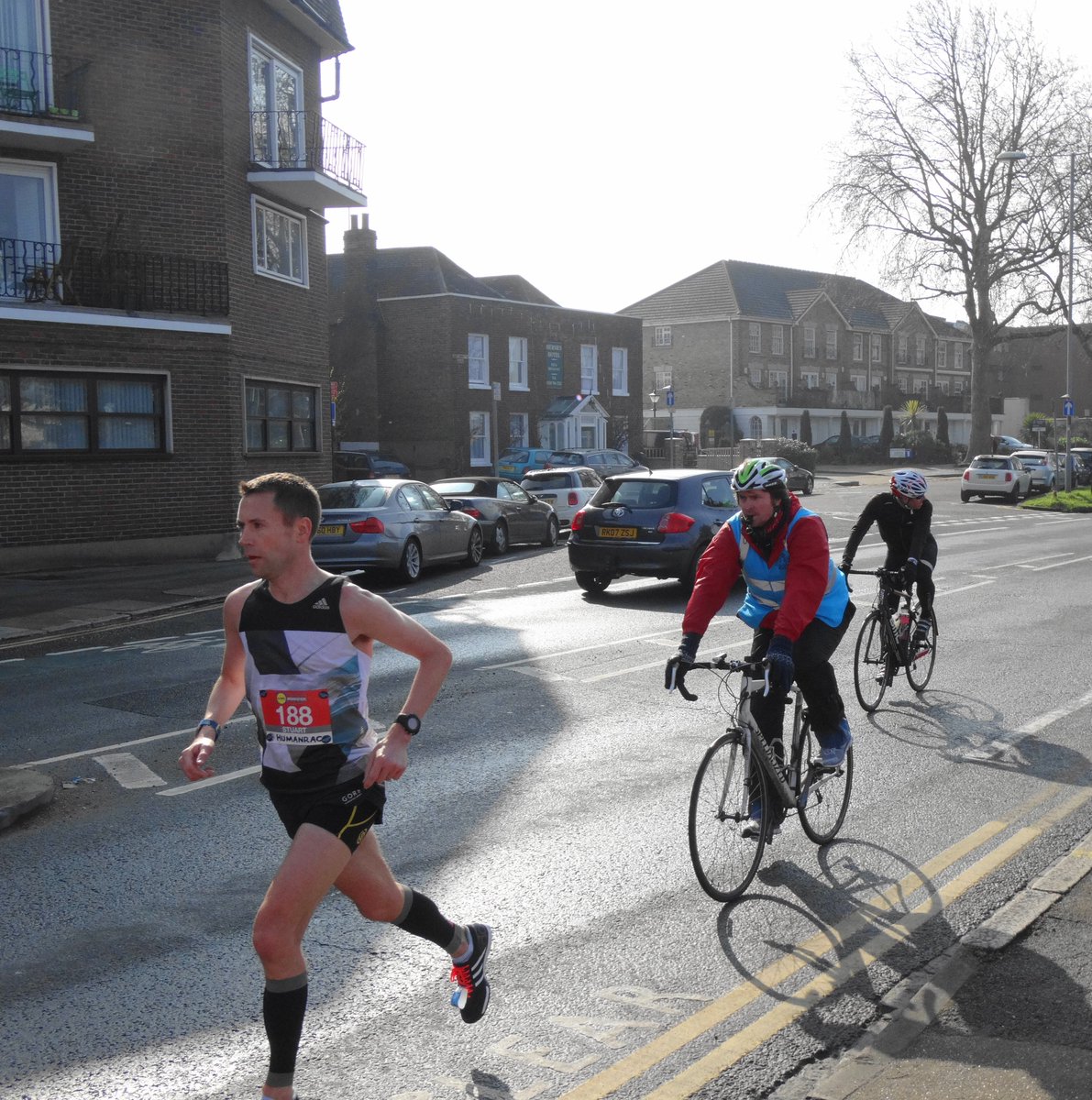 WILLGOY's tweet photo. It's the taking part that counts...Or is it??? 1 #Kingston #Breakfastrun , 2 champions! #running @HumanRaceEvents https://t.co/BXfAoKad4a