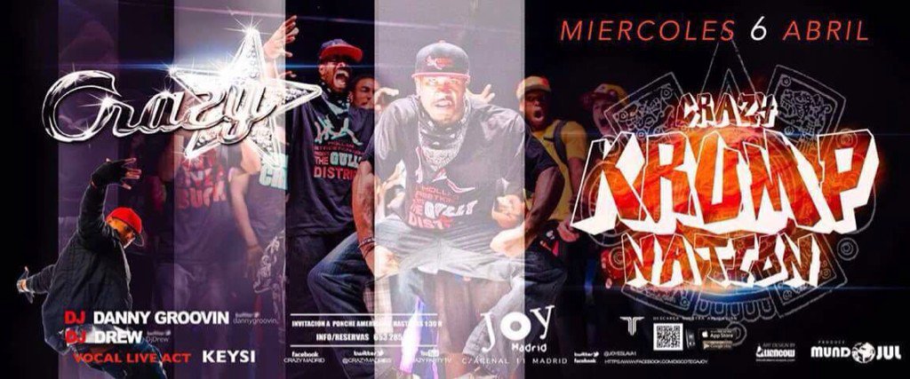 Marta_dance28's tweet photo. Mañana... KRUMP NATION en @CRAZYMADRIDS no t lo pierdas q va a ser increibleeeeee🙏 https://t.co/UhEd2qNWnN