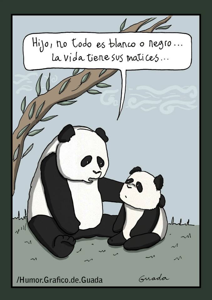 psicochamos's tweet photo. Y pues, así es la vida... No todo es blanco ni negro, hay matices  RT si estás de acuerdo https://t.co/m9KdJrouhe