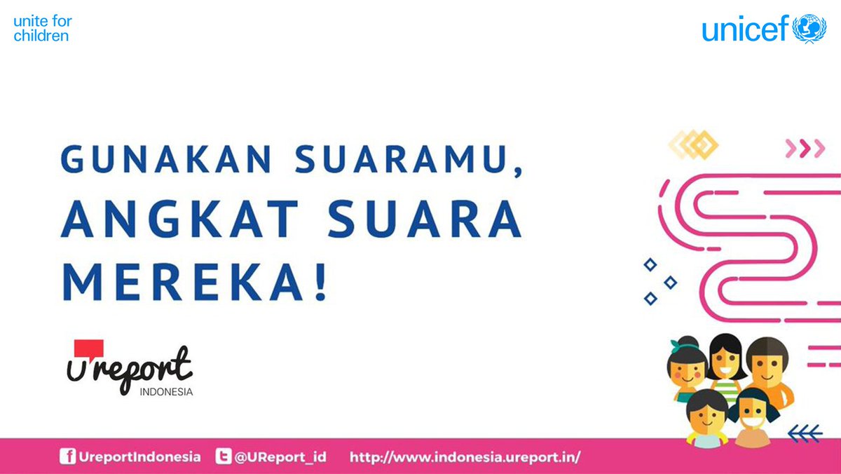 Apakah kamu anak muda Indonesia? Suarakan pendapatmu melalui <a href="/UReport_ID/">U-Report Indonesia</a> dari UNICEF!