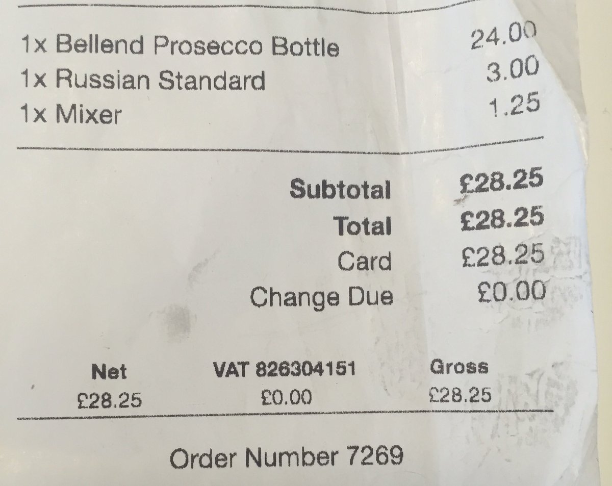 CazCAB's tweet photo. Today I will mostly be drinking Bellend Prosecco. https://t.co/uMFAn4y0zV